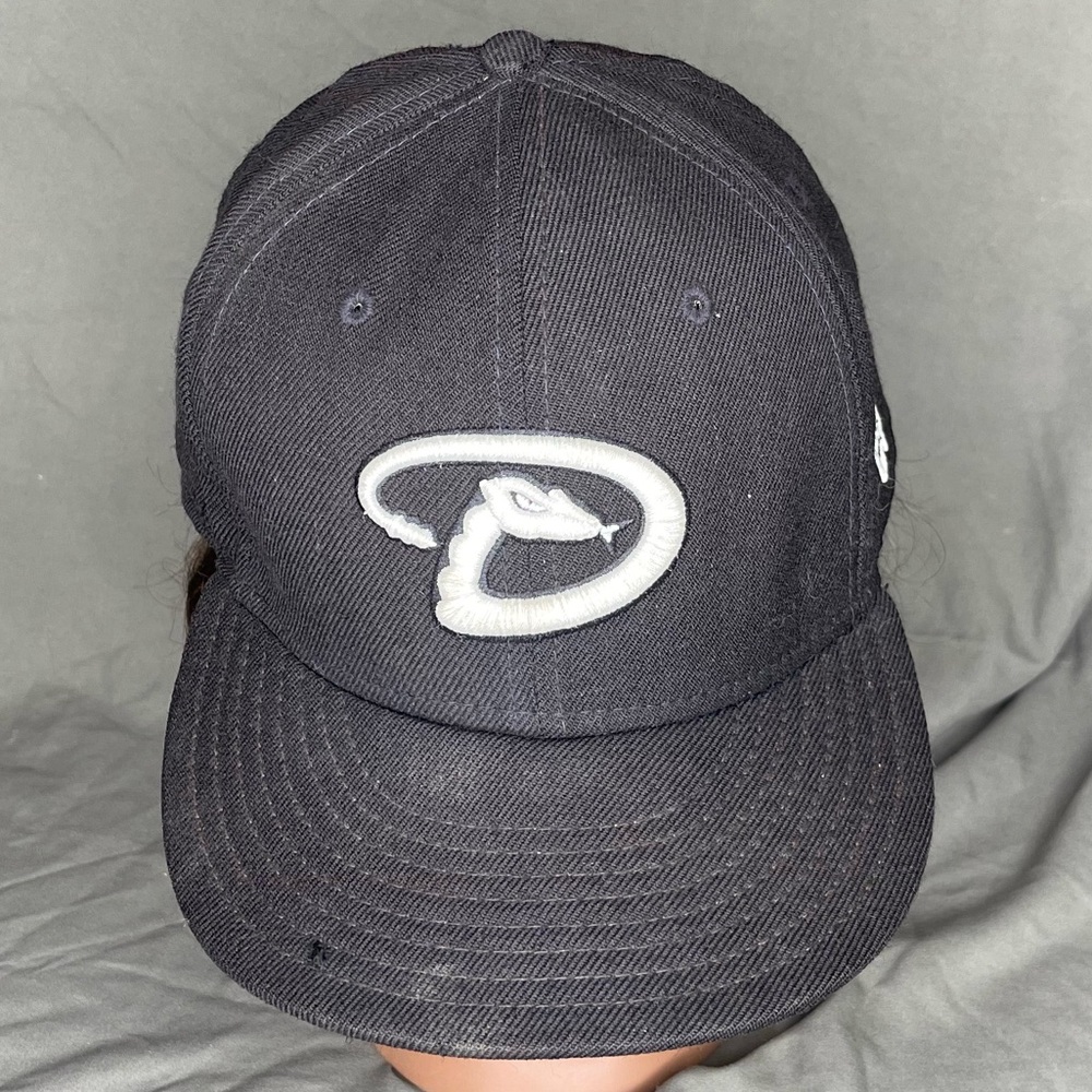 Vintage Y2K New Era 59Fifty MLB Arizona Diamondbacks Baseball Cap Size 7 5/8